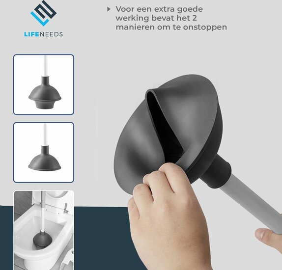 12 stuks 2 in 1 Toiletborstel met Houder en Ontstopper