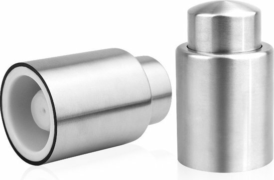 12 stuks Wijnafsluiter - Vacu&uuml;m Wijnstop